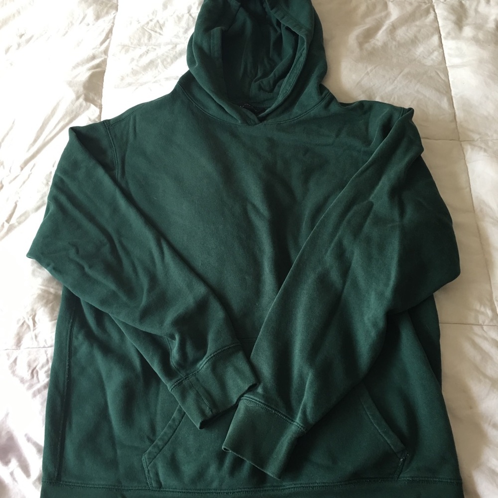 Forest green hoodie
